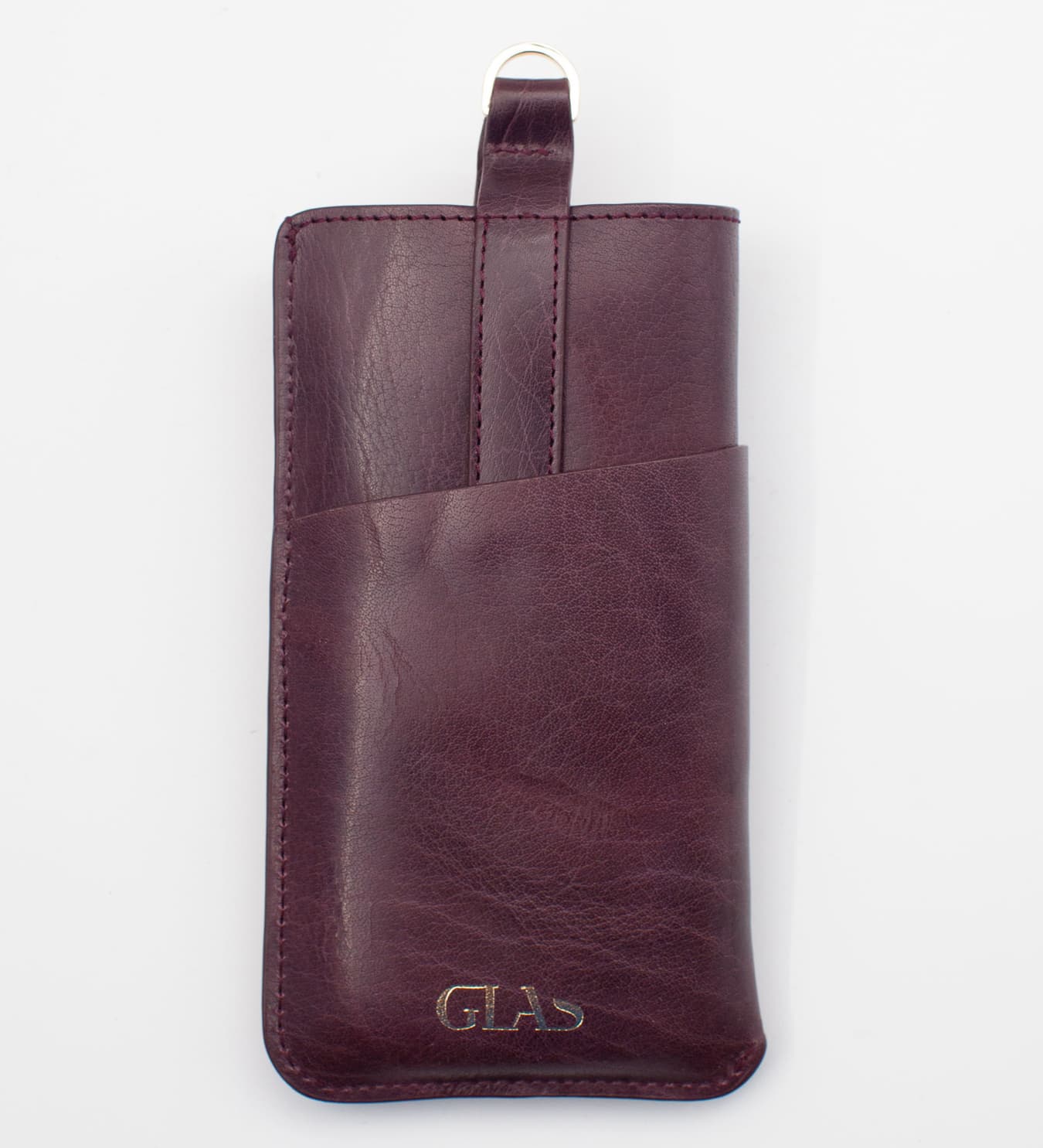 Isa Slip Case Wine Red